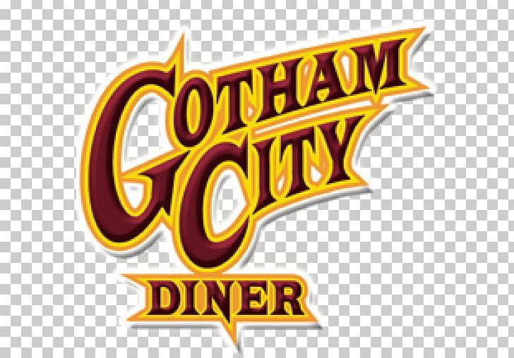Logo Gotham City Diner Font Barbecue PNG, Clipart, Area, Barbecue, Brand, Crop, Diner Free PNG Download