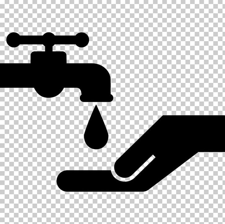 Computer Icons Washing Sanitation Drinking Water PNG, Clipart, Angle, Area, Black, Black And White, Brand Free PNG Download