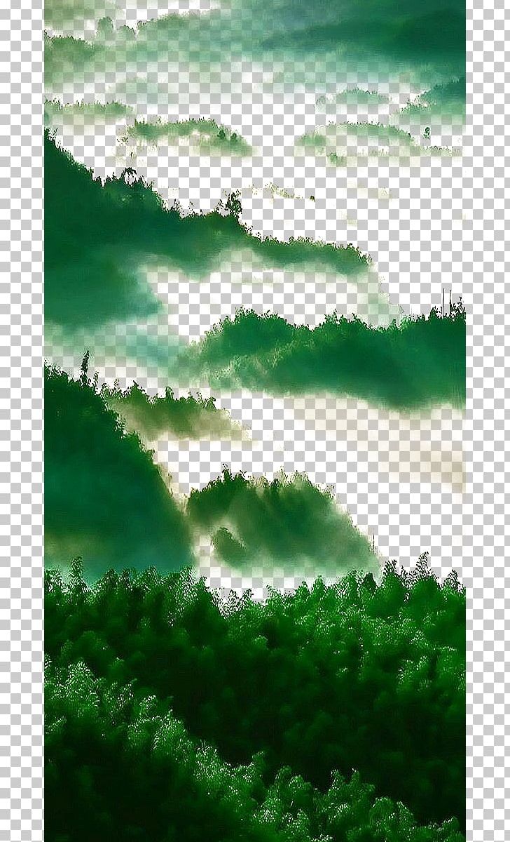 Green Art PNG, Clipart, Aesthetics, Atmosphere, Background Elements, Chinese Style, Cloud Free PNG Download