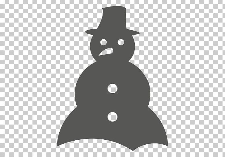 Snowman Scarf Silhouette Christmas PNG, Clipart, Black, Black And White, Cat, Christmas, Computer Icons Free PNG Download
