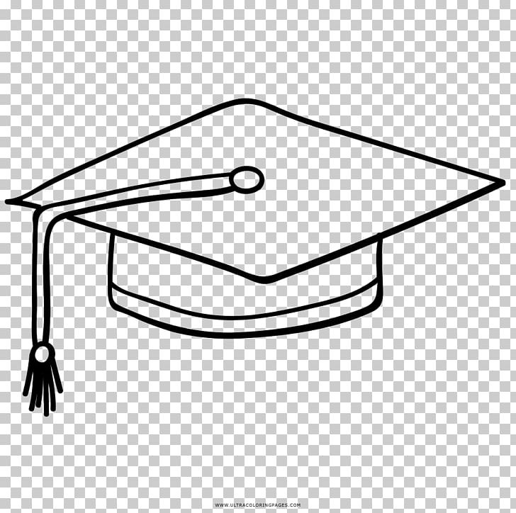 Square Academic Cap Drawing Coloring Book Painting PNG, Clipart, Angle, Area, Biretta, Black And White, Coloring Book Free PNG Download