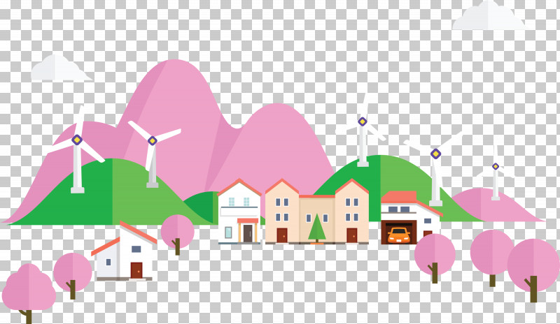 Eco Town PNG, Clipart, Cartoon, Eco, House Of M, Meter, Town Free PNG Download