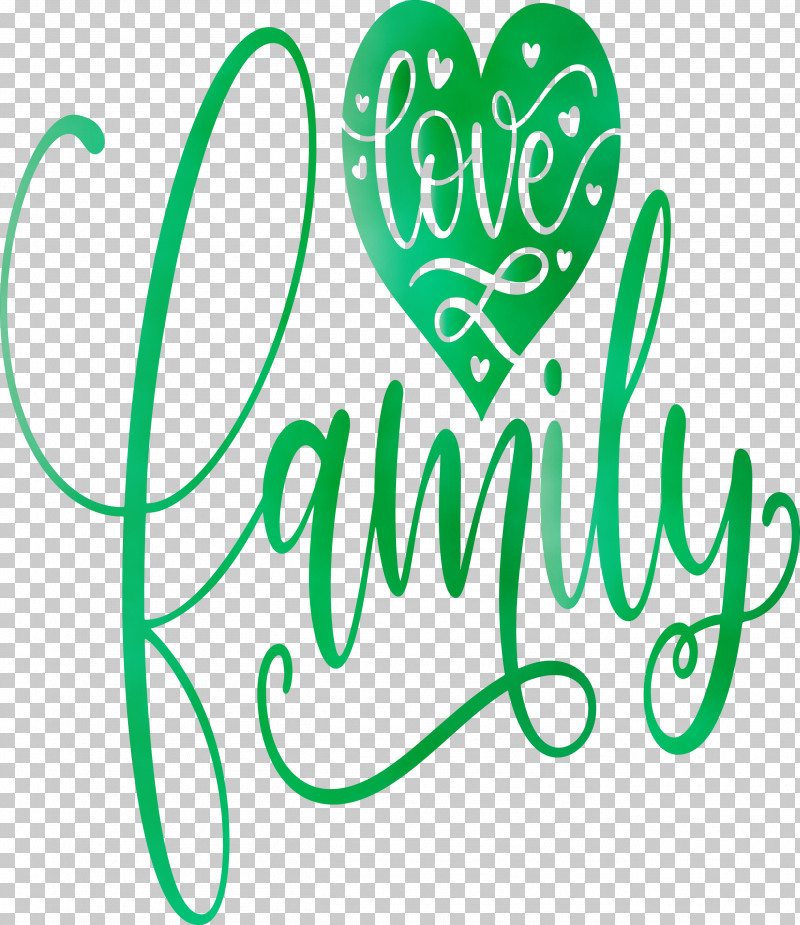 Green Text Font Leaf Line PNG, Clipart, Calligraphy, Family Day, Green, Leaf, Line Free PNG Download