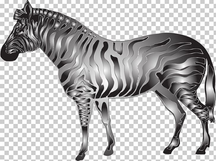 Horse Quagga Zebra Metallic Color PNG, Clipart, Animal, Animal Figure, Animals, Black And White, Byte Free PNG Download