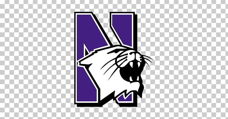 Northwestern Wildcats Football Northwestern Wildcats Men's Basketball American Football NCAA Division I Football Bowl Subdivision PNG, Clipart, Art, Big Ten Conference, Black, Brand, Cartoon Free PNG Download