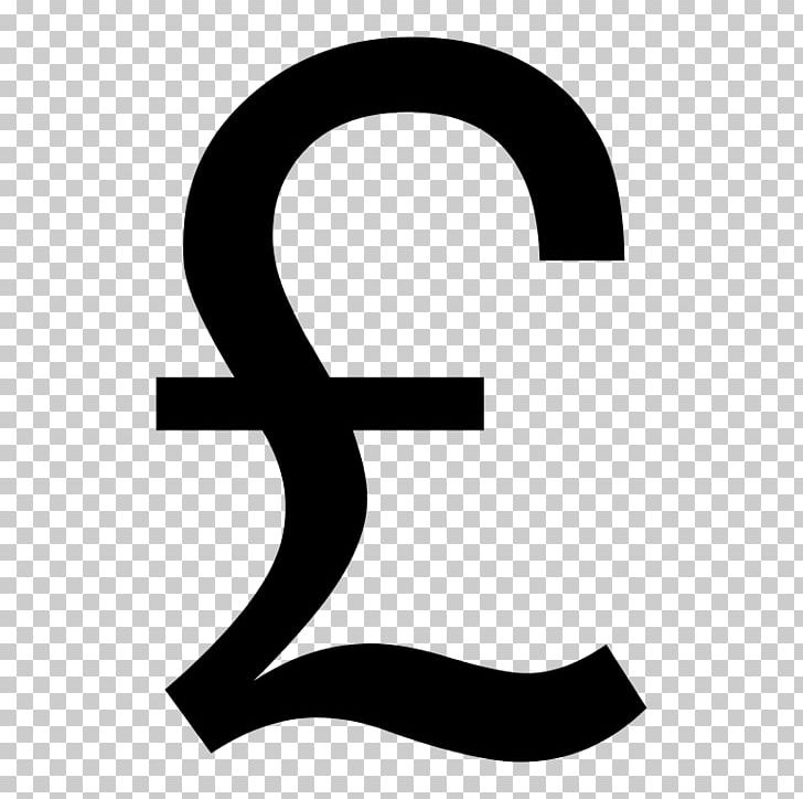 Pound Sign Pound Sterling Currency Symbol PNG, Clipart, Area, At Sign, Black And White, Brand, Circle Free PNG Download
