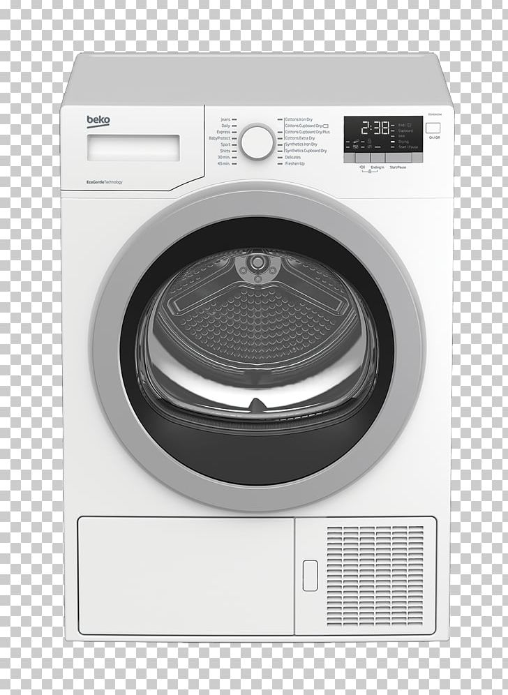 Clothes Dryer Beko Select DSX83410W 8kg A++ Heat Pump Condenser Tumble Dryer Washing Machines Beko HII63402AT PNG, Clipart, Beko, Brandt, Clothes Dryer, Combo Washer Dryer, Condenser Free PNG Download