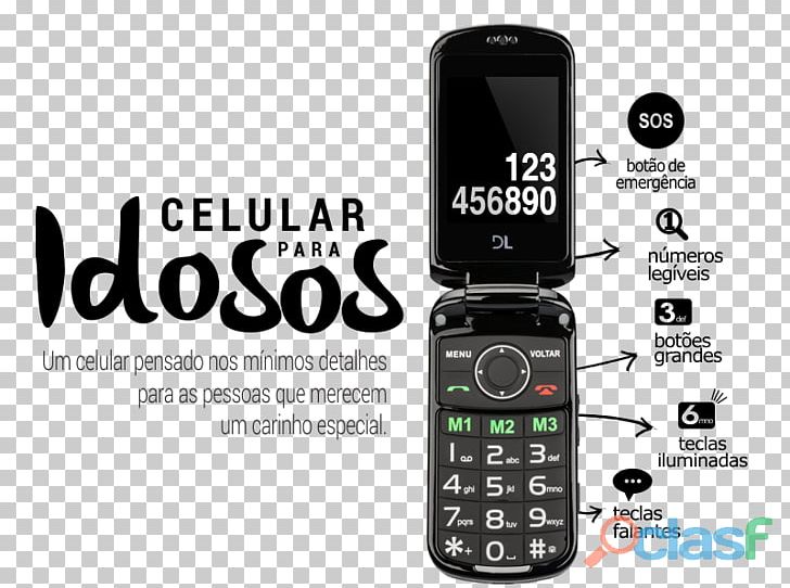 Feature Phone Smartphone DL YC-130 DL YC-110 Motorola StarTAC PNG, Clipart, Alcatel Mobile, Dual Sim, Electronic Device, Electronics, Feature Phone Free PNG Download