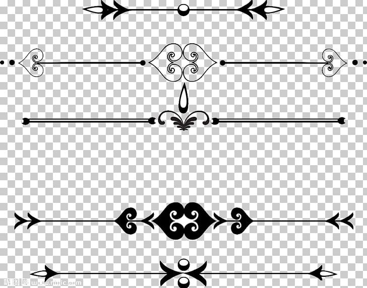Ornament Decorative Arts Line PNG, Clipart, Abstract Lines, Angle, Black, Divider, Dividing Free PNG Download
