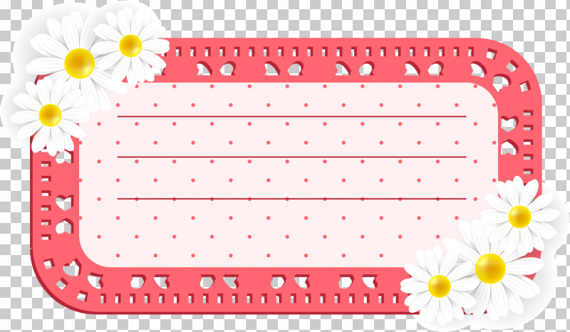 Daisies Frame Flower Frame Floral Frame PNG, Clipart, Daisies Frame, Floral Frame, Flower Frame, Paper Product, Rectangle Free PNG Download