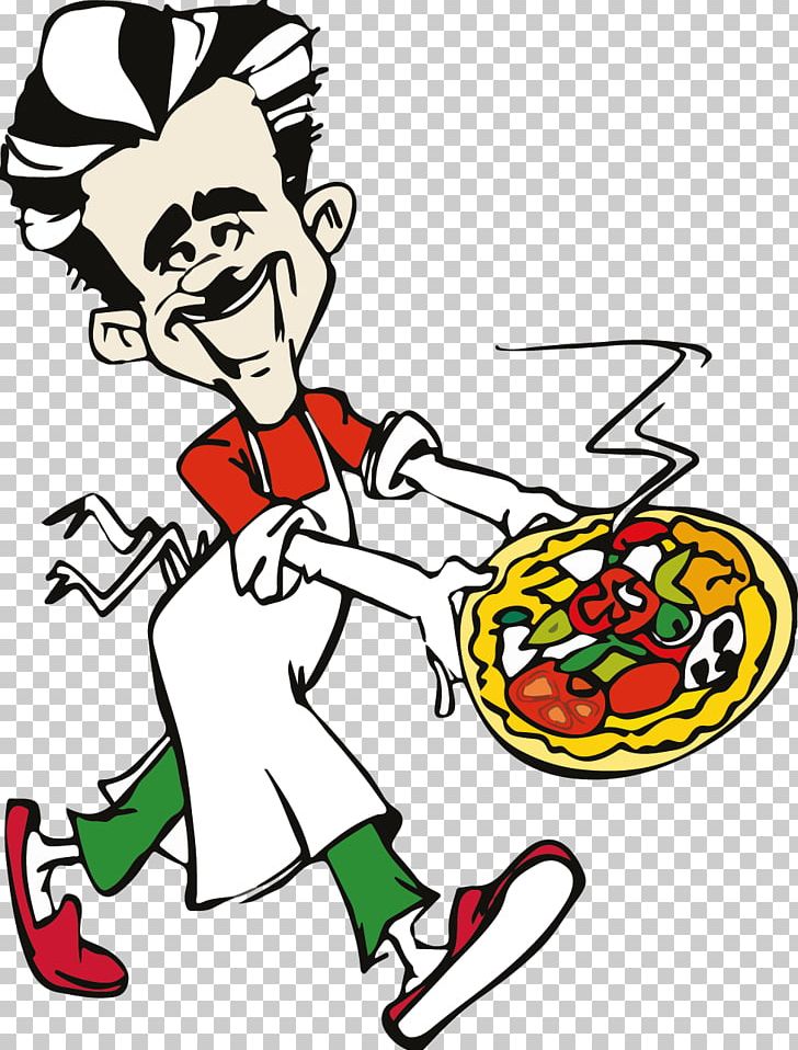 Pizzaiole Italian Cuisine Chef Pizzaiolo PNG, Clipart, Art, Artwork, Black And White, Chef, Cooking Free PNG Download