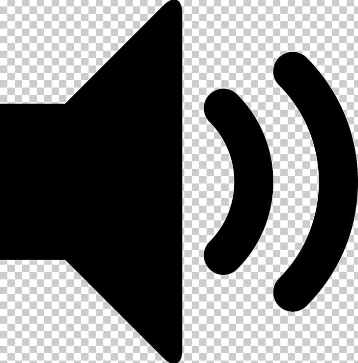 Symbol Loudspeaker Computer Icons Sound PNG, Clipart, Angle, Black, Black And White, Brand, Computer Icons Free PNG Download