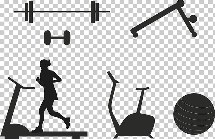 Treadmill Exercise Equipment Physical Fitness Dumbbell PNG, Clipart, Angle, Arm, Balance, Barbell, Black Free PNG Download
