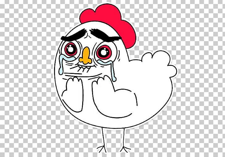 Telegram Sticker Rooster Han Woo-tak PNG, Clipart, Animal, Bird, Cat Like Mammal, Chicken, Face Free PNG Download