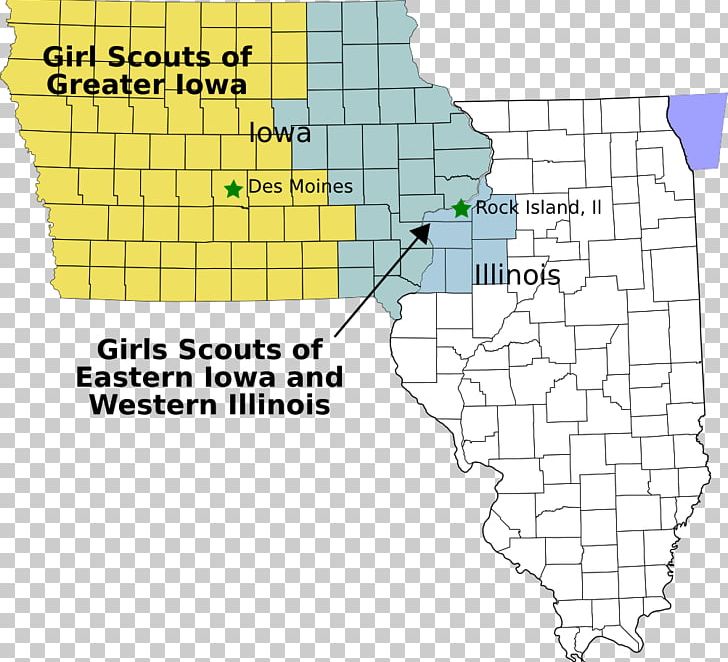 Illinois Map Line Point Land Lot PNG, Clipart, Angle, Area, Council, Diagram, Girl Scout Free PNG Download