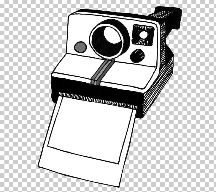 Instant Camera Printing PNG, Clipart, Angle, Art, Black, Black And White, Camera Free PNG Download