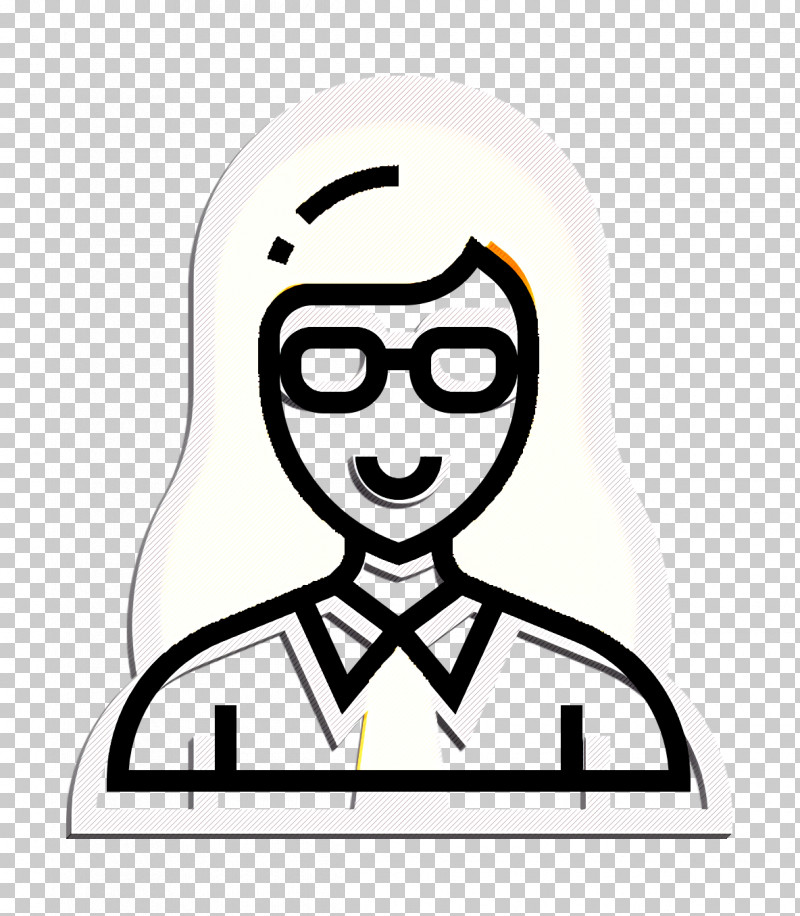 Careers Women Icon Teacher Icon PNG, Clipart, Blackandwhite, Careers Women Icon, Cartoon, Finger, Head Free PNG Download