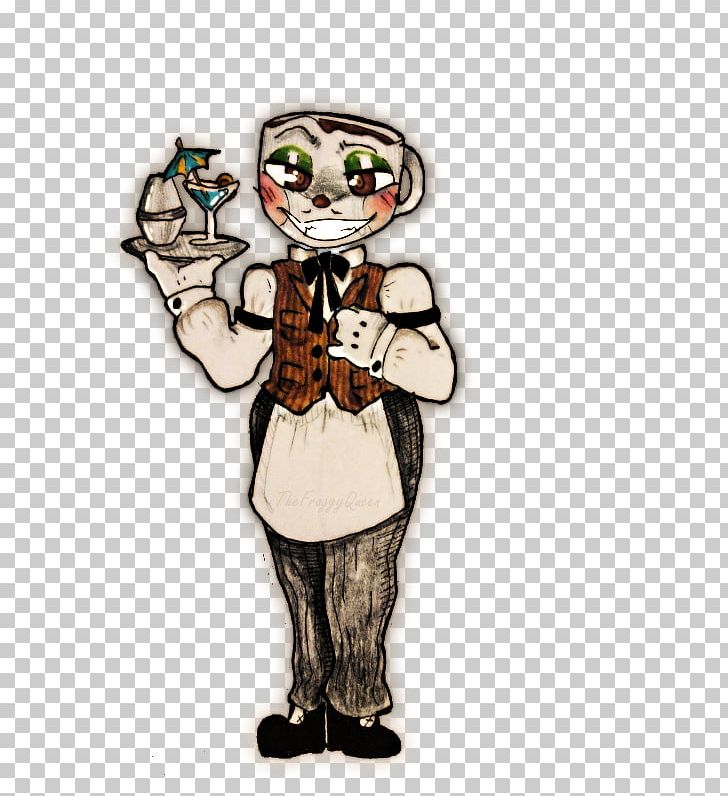 Drawing Cuphead Coffee Bartender Illustration PNG, Clipart, Art, Bartender, Cartoon, Coffee, Commission Free PNG Download