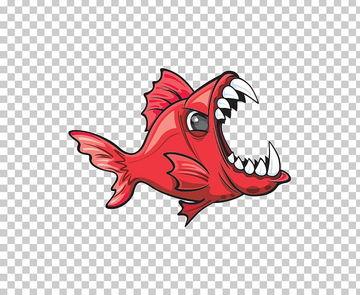 Fish Piranha PNG, Clipart, Aggressive, Animals, Art, Artwork, Cartoon Free PNG Download