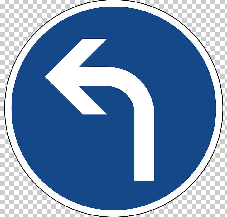 Traffic Sign Left PNG, Clipart, Area, Blue, Brand, Circle, Left And Righthand Traffic Free PNG Download