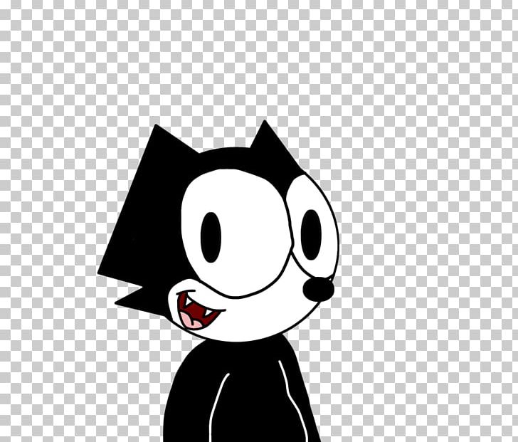 Felix The Cat Hairball Character Fang PNG, Clipart, Animals, Black, Black And White, Carnivoran, Cartoon Free PNG Download