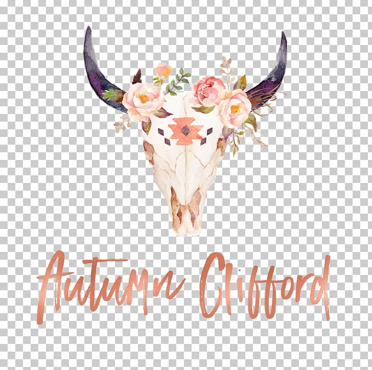 Texas Longhorn Bull Wall Decal Skull Watercolor Painting PNG, Clipart, Animals, Bohochic, Brand, Bull, Bull Wall Free PNG Download