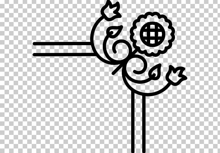 Floral Design Computer Icons PNG, Clipart, Art, Black, Black And White, Computer Icons, Download Free PNG Download