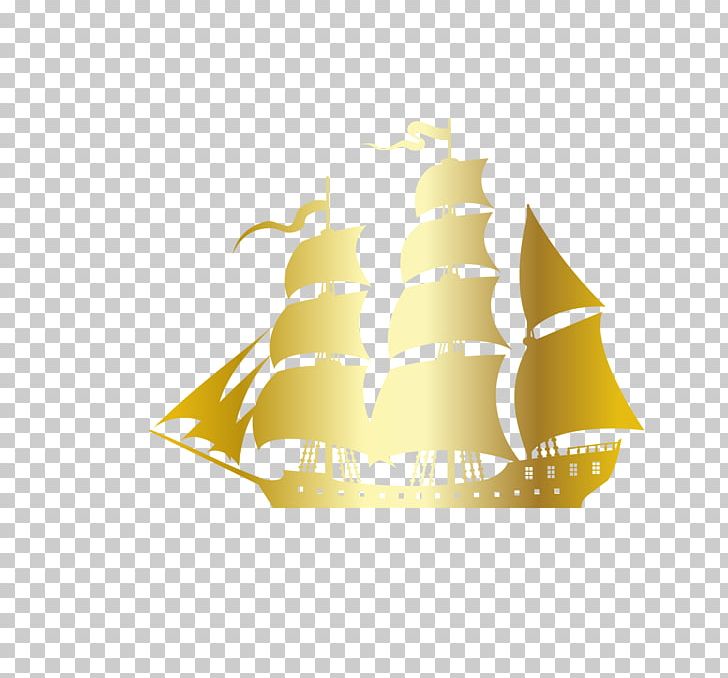 Sailing Ship Silhouette Sailboat PNG, Clipart, Balloon Cartoon, Cartoon, Cartoon Eyes, Cartoon Hand Painted, Gold Free PNG Download