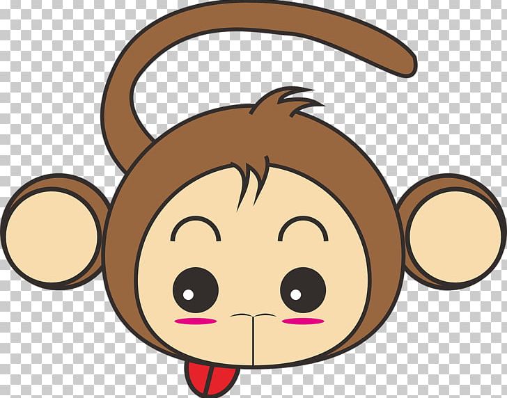 Monkey Cartoon PNG, Clipart, Animal, Animals, Carnivoran, Cartoon, Cheek Free PNG Download