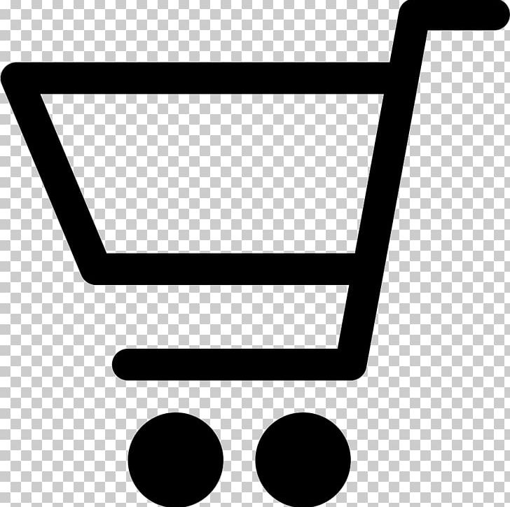 Shopping Cart Computer Icons Online Shopping PNG, Clipart, Angle, Area, Black, Black And White, Cart Free PNG Download