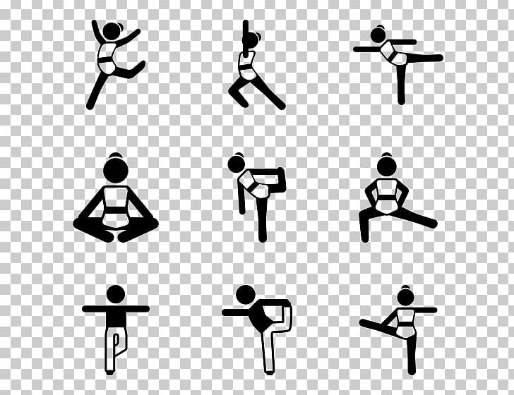 Computer Icons Yoga Symbol Pilates PNG, Clipart, Angle, Area, Black And White, Circle, Clip Art Free PNG Download