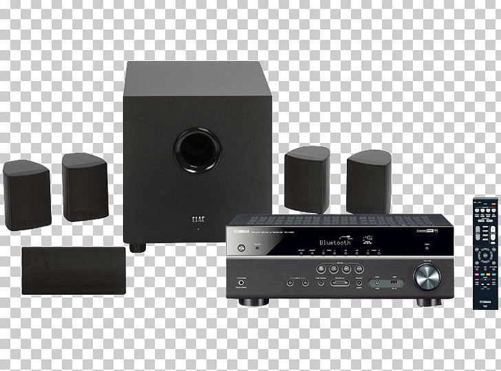 Home Theater Systems Yamaha RX-V483 YAMAHA YHT-1810 Black AV Receiver Yamaha RX-V481 PNG, Clipart, 4k Resolution, 51 Surround Sound, Audio, Audio Equipment, Audio Receiver Free PNG Download