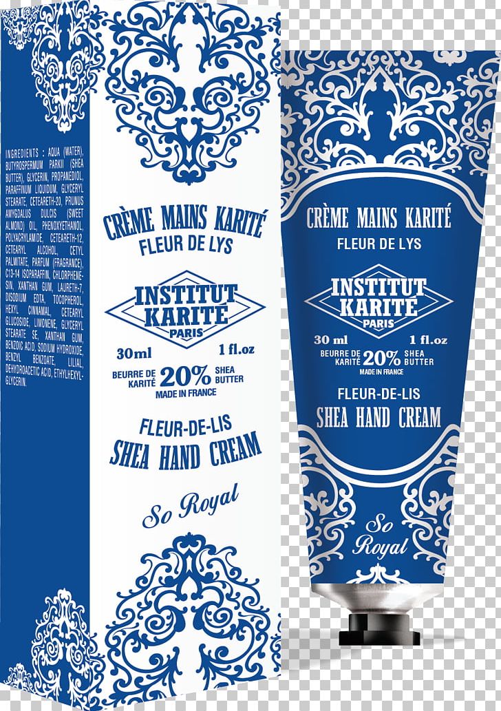 Lotion Cream Shea Butter Institut Karité Paris Vitellaria PNG, Clipart, Aftershave, Banner, Blue, Clarins, Cosmetics Free PNG Download