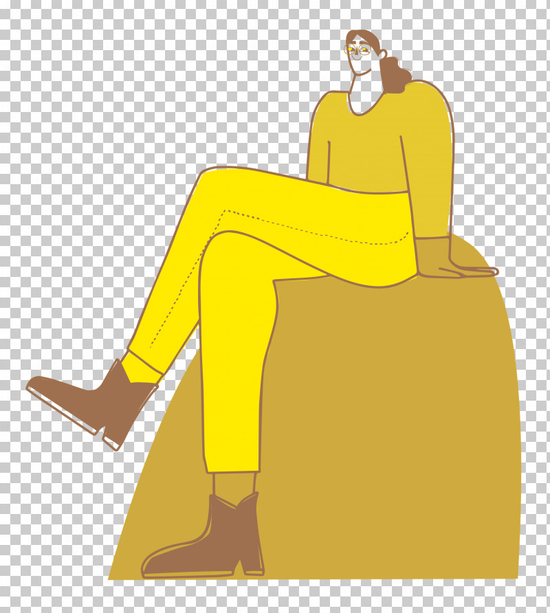 Sitting On Rock PNG, Clipart, Behavior, Cartoon, Furniture, Human, Meter Free PNG Download