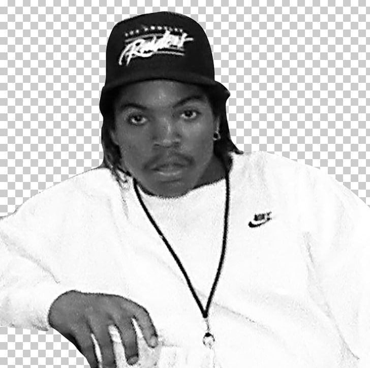 Ice Cube Rapper N.W.A. Musician Black And White PNG, Clipart, Actor, Beanie, Black And White, Cap, Celebrities Free PNG Download
