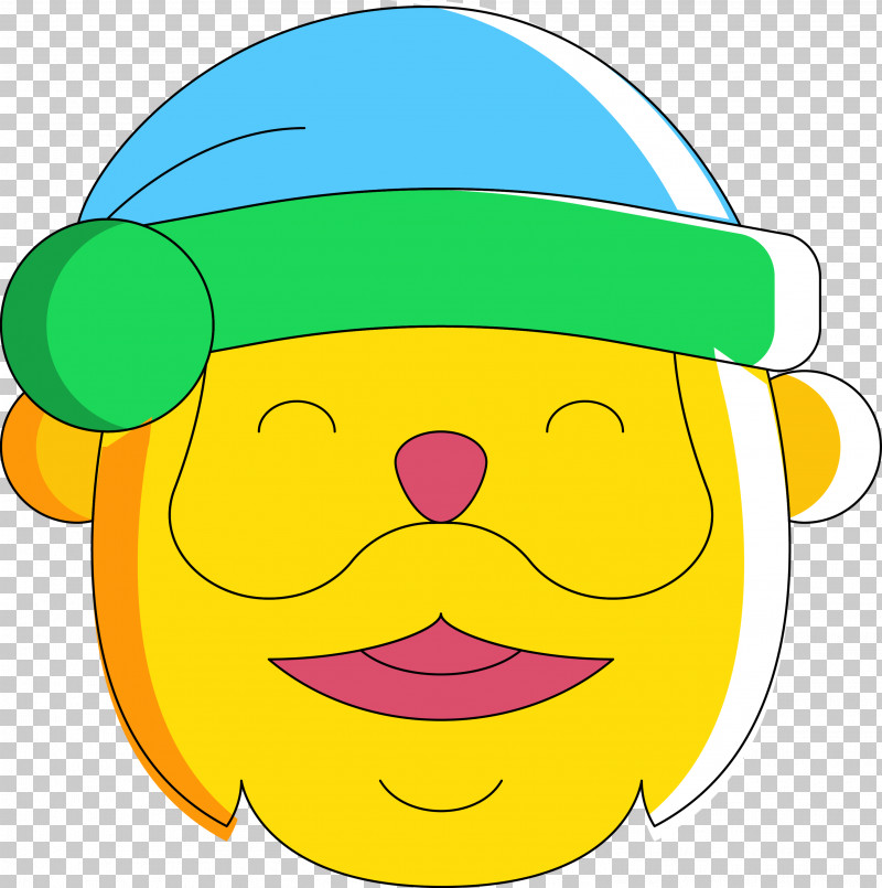 Santa PNG, Clipart, Cartoon, Cheek, Emoticon, Face, Facial Expression Free PNG Download