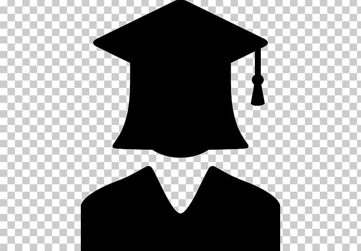 Graduation Ceremony Computer Icons Graduate University Student PNG, Clipart, Academic Degree, Angle, Black, Black And White, Computer Icons Free PNG Download