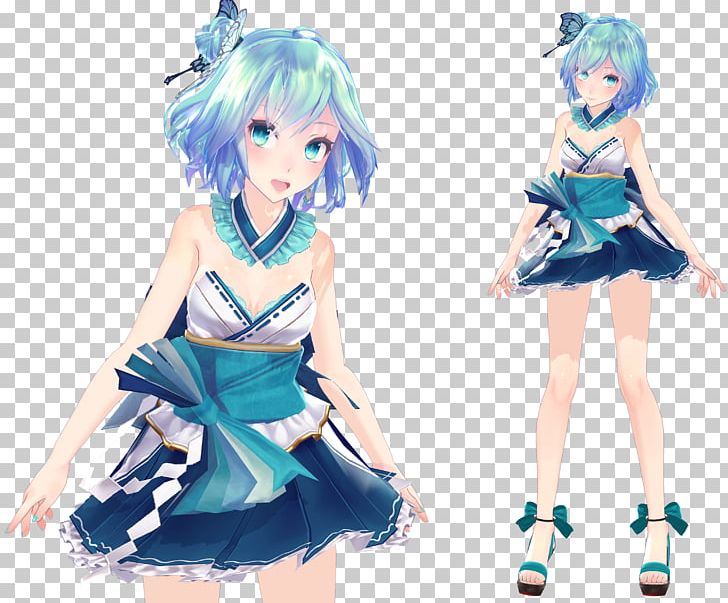 Hatsune Miku: Project DIVA Arcade Clothing Kimono Dress PNG, Clipart, Anime, Blue, Clothing, Cosplay, Costume Free PNG Download