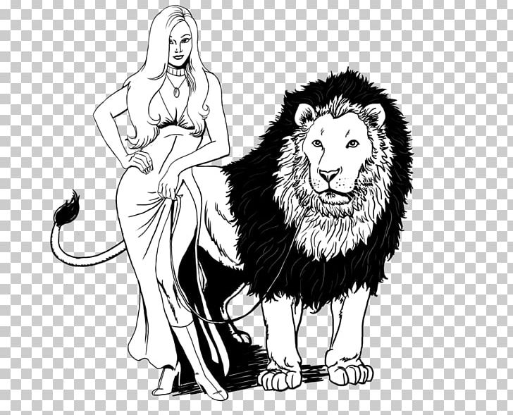 Lion Drawing Circe Sketch PNG, Clipart, Animals, Art, Big Cats, Black And White, Carnivoran Free PNG Download