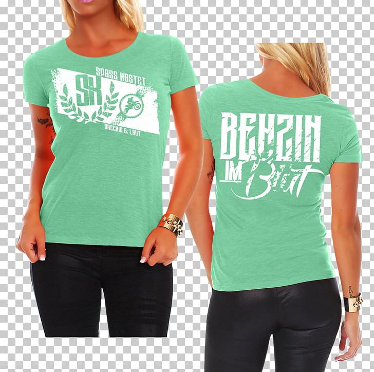 T-shirt Woman Neckline Sleeve Clothing PNG, Clipart, Blouse, Clothing, Fashion, Girly Girl, Green Free PNG Download