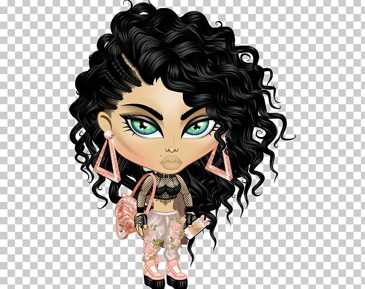 YoWorld Fashion Design Avatar PNG, Clipart, Art, Avatar, Black Hair, Brown Hair, Cartoon Free PNG Download