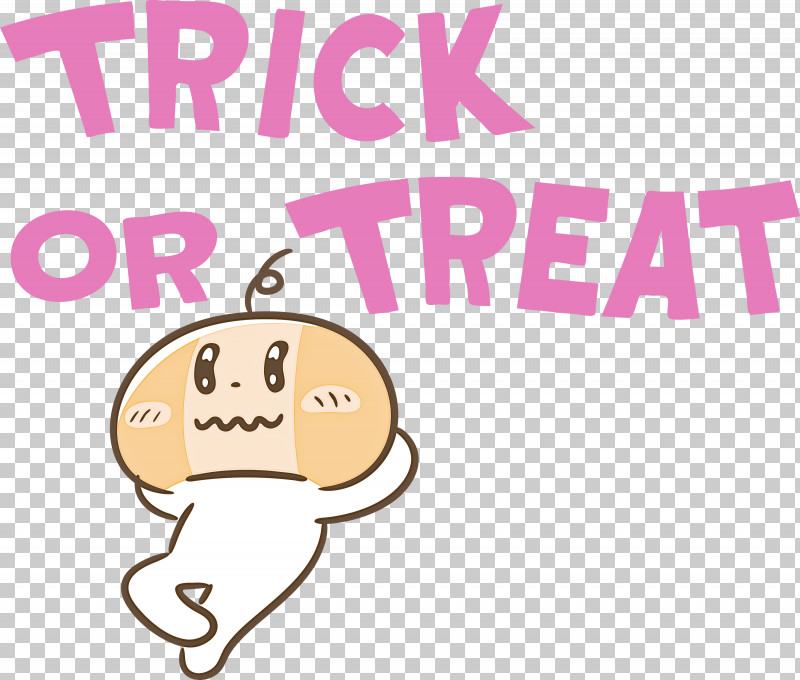 TRICK OR TREAT Halloween PNG, Clipart, Behavior, Cartoon, Halloween, Happiness, Hm Free PNG Download