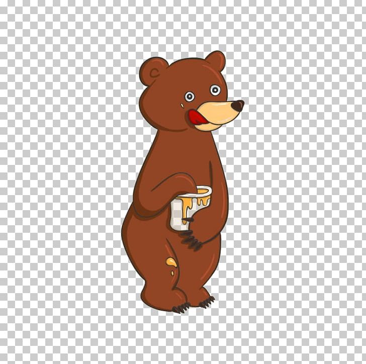 Bear Illustration PNG, Clipart, Abstract Pattern, Adobe Illustrator, Animals, Bear, Brown Free PNG Download