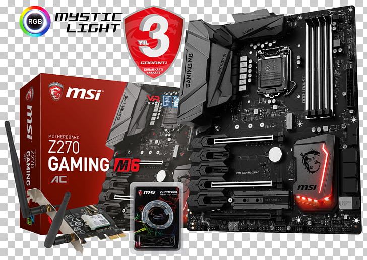MSI MSI Z170A GAMING M6 AC Z170 7A78-008R MSI H270 GAMING PRO CARBON LGA 1151 Motherboard PNG, Clipart, Central Processing Unit, Computer Hardware, Electronic Device, Electronics, Game Free PNG Download