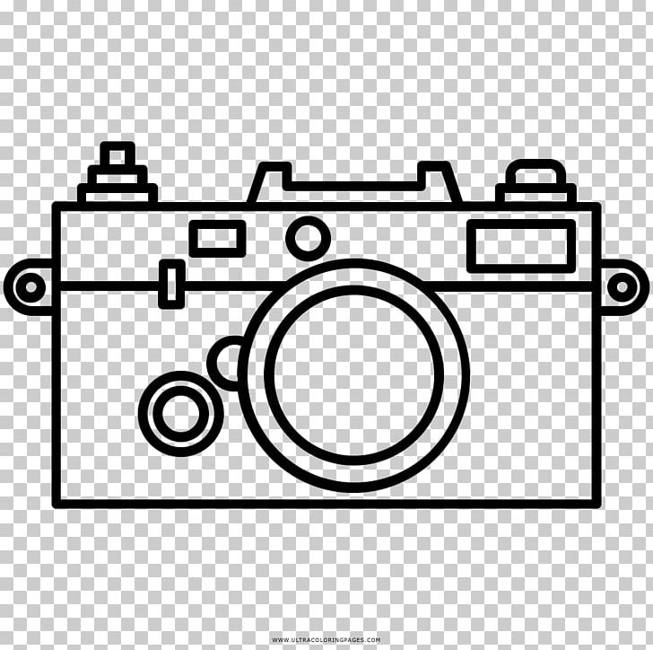 Photography Camera Drawing Line Art Black And White PNG, Clipart, Area, Auto Part, Black And White, Brand, Camera Free PNG Download