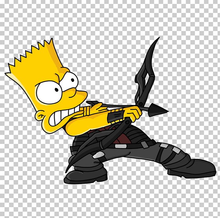 Bart Simpson Maggie Simpson Clint Barton PNG, Clipart, Animation, Bart Simpson, Bart The Daredevil, Beak, Bird Free PNG Download