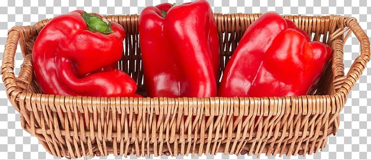 Bell Pepper Habanero Chili Pepper Vegetable Auglis PNG, Clipart, Auglis, Basket, Bell, Bell Pepper, Chili Pepper Free PNG Download
