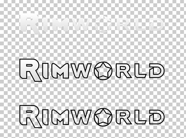 Logo Product Design Brand Font RimWorld PNG, Clipart, Angle, Area, Black, Black And White, Brand Free PNG Download