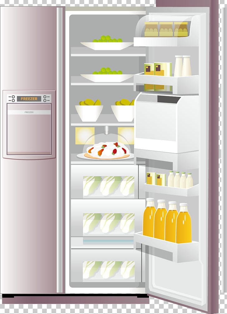 Refrigerator Euclidean PNG, Clipart, Encapsulated Postscript, Furniture, Home Appliance, Kitchen Appliance, Major Appliance Free PNG Download