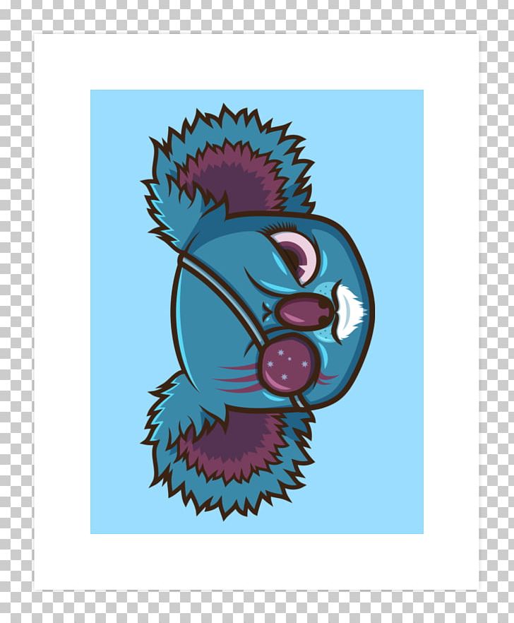 Teal Turquoise Organism PNG, Clipart, Art, Art Print, Bada, Electric Blue, Koala Free PNG Download